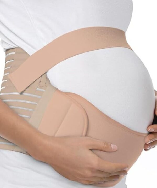 fittoo maternity belt back support belly band belt support brace abdominal binder waist support