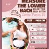fittoo maternity belt back support belly band belt support brace abdominal binder waist support