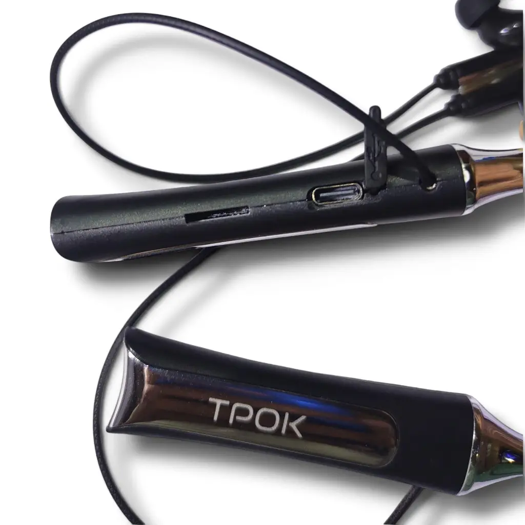TPOK G01 Wireless Bluetooth Neckband Earphones - Image 3